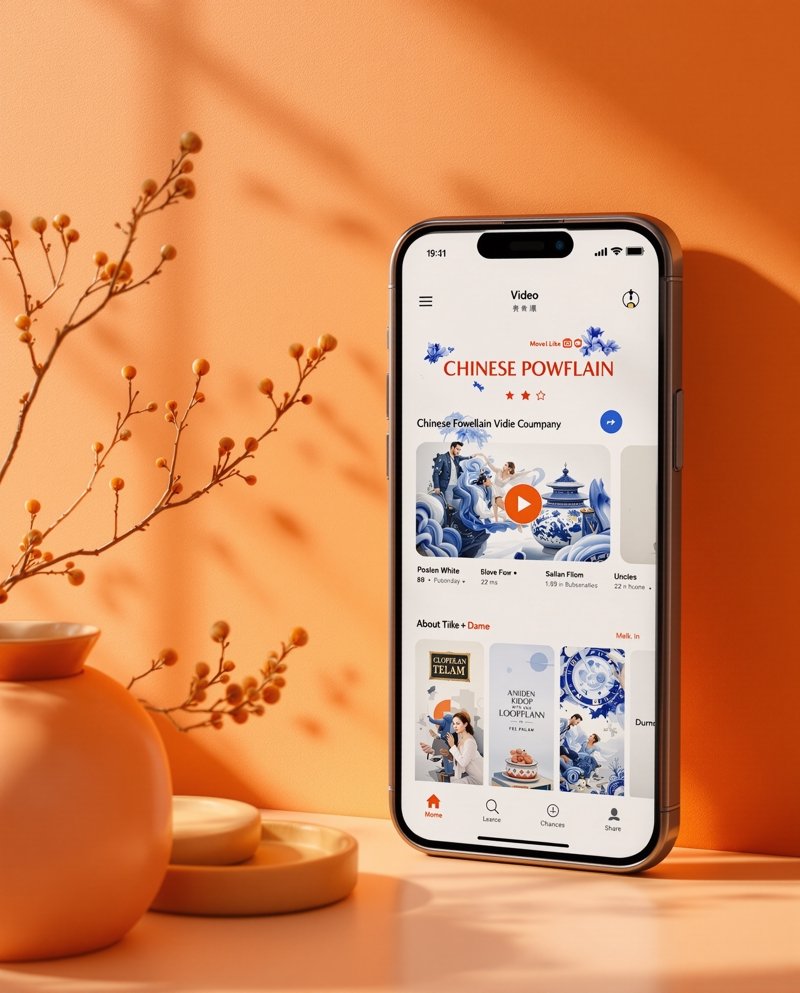 在线视频在线观看 APP 手机界面展示